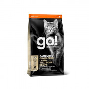 GO! NATURAL Holistic беззерновой для котят и кошек ягненком и мясом дикого кабана