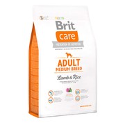 Brit Care Adult Medium Breed для взрослых собак средних пород, ягненок с рисом