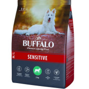 Mr.Buffalo ADULT MEDIUM & LARGE SENSITIVE корм сухой для взрослых собак средних и крупных пород с чувствительным пищеварением, ягненок