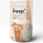 Freep Тофу с ароматом детской присыпки наполнитель для кошачьего туалета