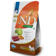 Farmina N&D VENISON & APPLE ADULT MINI беззерновой сухой корм для взрослых собак мелких пород оленина, тыква и яблоко