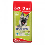 Сухой корм Dog Chow для взрослых собак крупных пород с индейкой