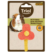 Triol игрушка NATURAL для мелких животных из люфы Цветочек