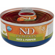 Farmina N&D DUCK & PUMPKIN консервы беззерновые для кошек утка с тыквой