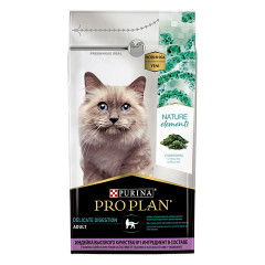 Pro Plan Nature Elements корм сухой для кошек с чувствительным пищеварением или особыми предпочтениями в еде, с высоким содержанием индейки