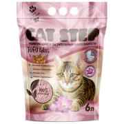 Cat Step Tofu Lotus комкующийся растительный наполнитель для кошачьего туалета
