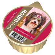 DogLunch консервы для собак крем-суфле с бараниной и рисом