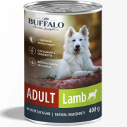 Mr.Buffalo ADULT консервы для собак, ягненок