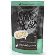 Tasty корм пауч для кошек с кроликом в желе