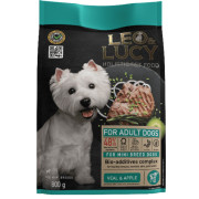 LEO&LUCY Holistic сухой корм полнорационный для взрослых собак мини пород с телятиной, яблоком и биодобавками