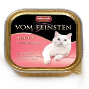 Animonda Vom Feinsten Adult консервы для кошек с сердцем индейки
