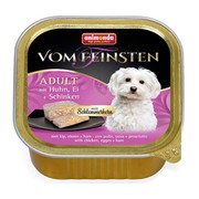 Animonda Vom Feinsten Adult меню для гурманов консервы для собак с курицей, яйцом и ветчиной