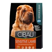 Farmina Cibau Sensitive Lamb Medium & Maxi корм для взрослых собак средних и крупных пород с чувствительным пищеварением и аллергией с ягненком