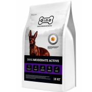 Gina Dog Moderate Active корм сухой для взрослых собак с умеренной активностью, ягненок, утка, тунец