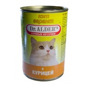 Dr. Alder's Cat гарант консервы для кошек курица