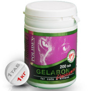 POLIDEX Gelabon Plus, с глюкозамином проф-ка и лечение заболеваний суставов для кошек