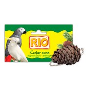 Rio лакомство-игрушка кедровая шишка для всех видов птиц