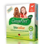 Green Fort NEO биоошейник от эктопаразитов для собак средних пород