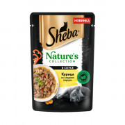 Sheba Nature's Collection корм консервированный для кошек курица и паприка