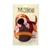 Molina лакомство для собак нарезка из говядины