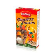 SANAL для грызунов дропсы апельсин + витамин C