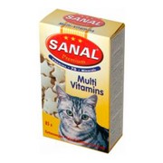 SANAL для кошек премиум с пшеничными зародышами