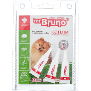 Mr.Bruno Green Guard капли репеллентные для щенков и маленьких собак до 10 кг