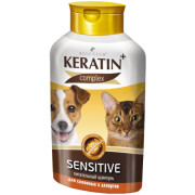 Rolf Club KERATIN+ Шампунь Sensitive для кошек и собак склонных к аллергии