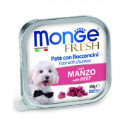 Monge Dog Fresh консервы для собак говядина