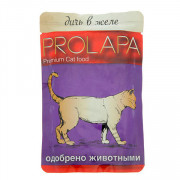 Prolapa Premium корм консервированный для взрослых кошек дичь в желе