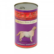 Prolapa Premium корм консервированный для взрослых собак дичь в соусе