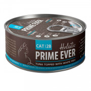Prime Ever 2B корм консервированный для кошек тунец с белой рыбой в желе