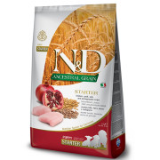 Farmina N&D Ancestral Grain CHICKEN & POMEGRANATE STARTER PUPPY корм для щенков всех пород во время отлучения до двух месяцев