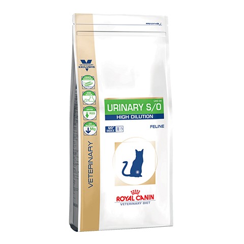 Royal Canin Urinary S/O High Dilution UMC34 Диета корм для кошек при лечении МКБ
