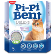 Pi-Pi-Bent DeLuxe Clean Cotton комкующийся наполнитель для кошачьего туалета