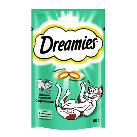 DREAMIES лакомство с кроликом