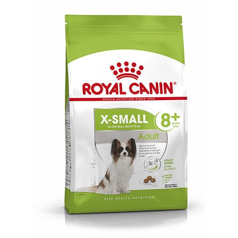 Royal Canin X-Small Adult 8+ корм для пожилых собак карликовых и миниатюрных пород