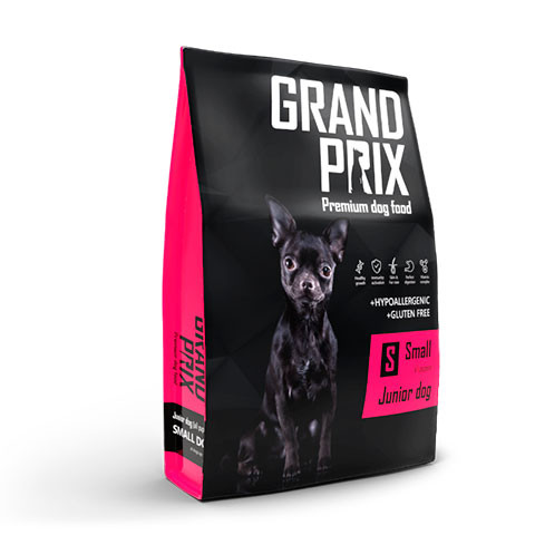Grand Prix Small Junior сухой корм для щенков мелких пород с курицей