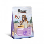 Karmy Kitten сухой корм для котят, беременных и кормящих кошек индейка