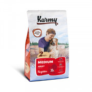 Karmy Medium Adult сухой корм для собак средних пород индейка