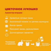 Little One лакомство-игрушка для грызунов, лукошко цветочное