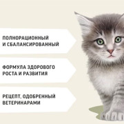 Деревенские лакомства сухой корм для котят, курица