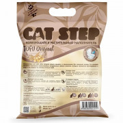Cat Step Tofu Original комкующийся растительный наполнитель для кошачьего туалета