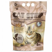 Cat Step Tofu Original комкующийся растительный наполнитель для кошачьего туалета