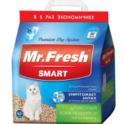 Mr. Fresh Древесный комкующийся для длинношерстных кошек наполнитель для кошачьего туалета