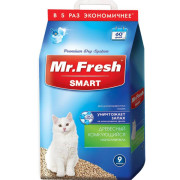 Mr. Fresh Древесный комкующийся для длинношерстных кошек наполнитель для кошачьего туалета