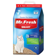 Mr. Fresh Древесный комкующийся для длинношерстных кошек наполнитель для кошачьего туалета