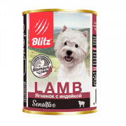 Blitz Sensitive Dog Lamb & Turkey (Pate) корм консервированный для собак всех пород и возрастов с ягненком и индейкой