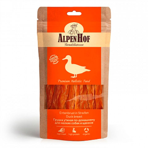 AlpenHof грудка утиная для мелких собак и щенков