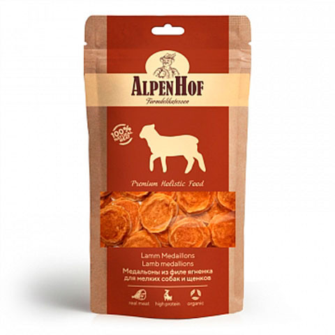 AlpenHof медальоны из ягненка для мелких собак и щенков